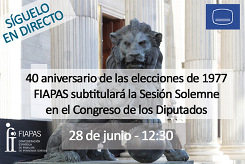 Subtitulado del 40 Aniversario de celebración de las elecciones de 1977